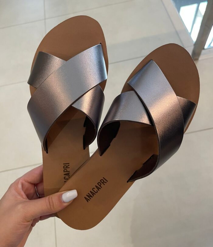 rasteira anacapri prata velho 385664339 rasteira anacapri prata velho 385664339