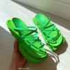 sandália papete lust shoes aurora verde 82640