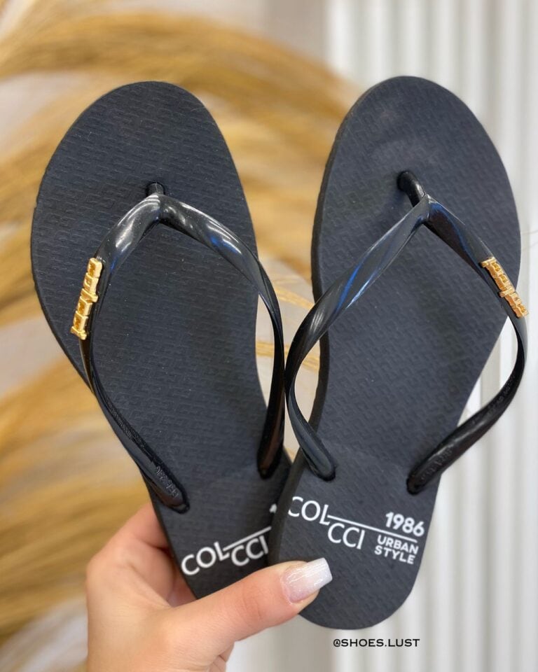 chinelo colcci basic preto 82437