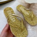 chinelo colcci glitter ouro 82449