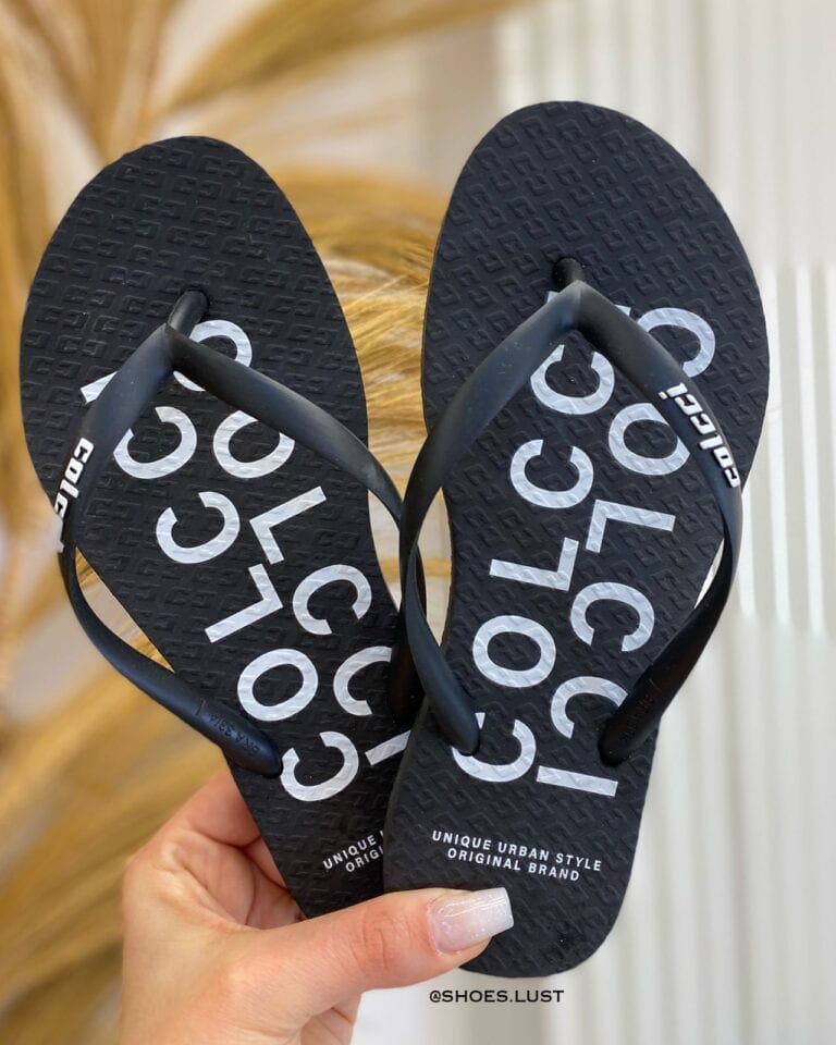 chinelo colcci unique preto 82444