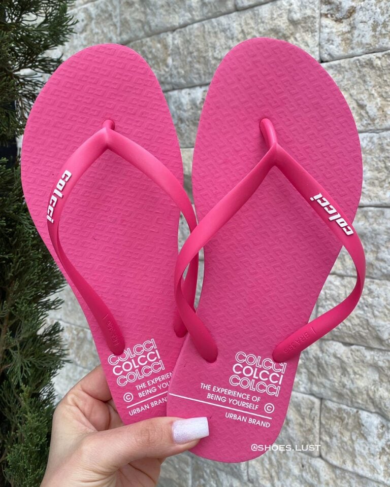 chinelo colcci urban rosa 82425