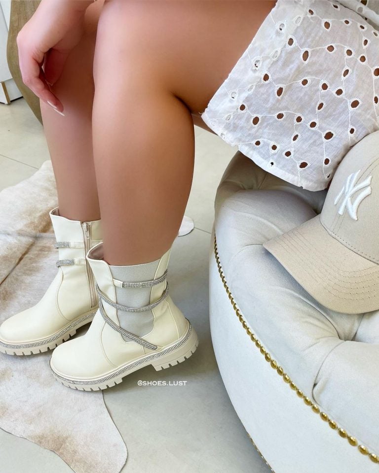 bota lust shoes barbara off white 83156 bota lust shoes barbara off white 83156
