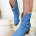 western boot lust shoes naiara jeans glitter 83615