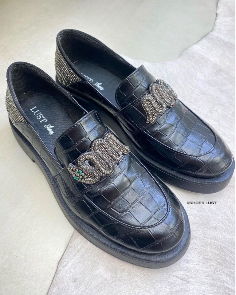 mocassim lust shoes madona preto 83969