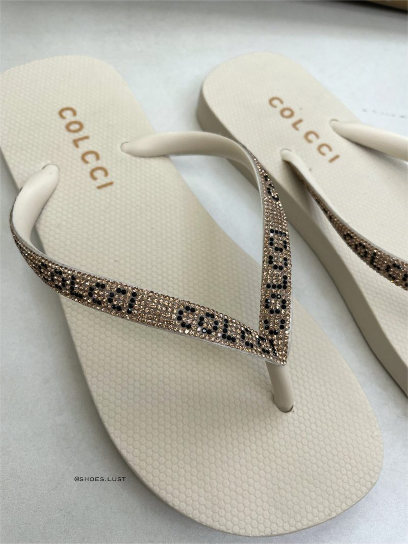 chinelo colcci pandora black logo strass 385665140 chinelo colcci pandora black logo strass 385665140