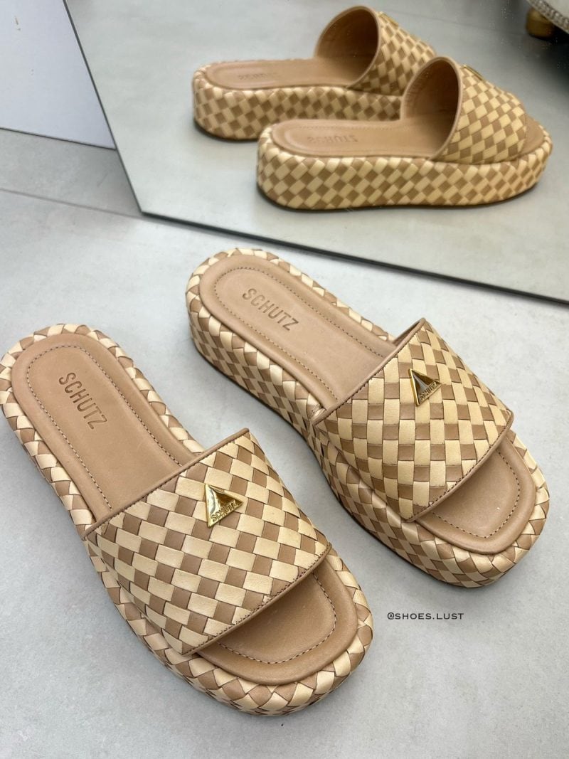 flatform samanta bicolor black/palha 385664921 (cópia)