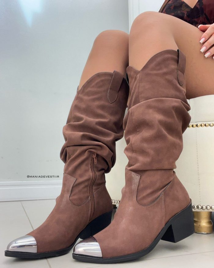 western boot lust shoes couro 2 em 1 wanessa black 96057 (cópia)