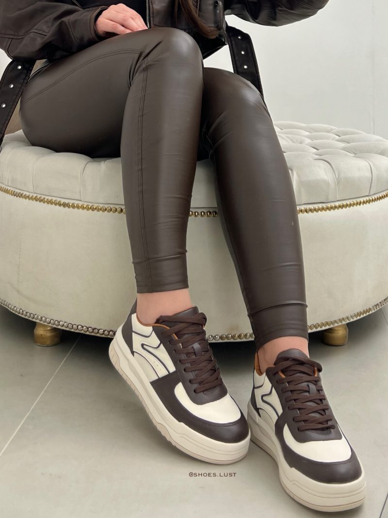 tênis lust shoes cecília marrom 101513