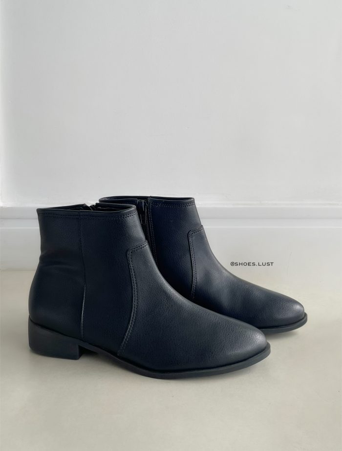 bota anacapri cano curto lisa preta 1737