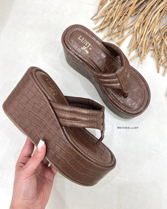 tamanco lust shoes marcela marrom café 106057 tamanco lust shoes marcela marrom café 106057