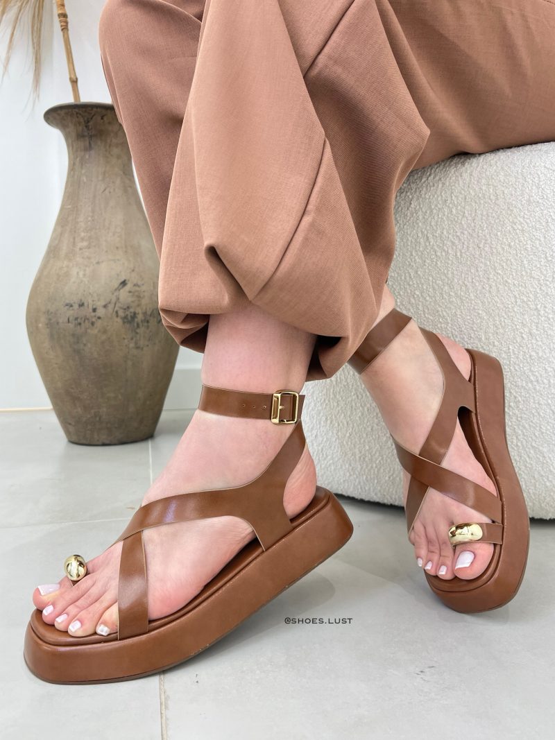 plataforma lust shoes amélia nude 105358