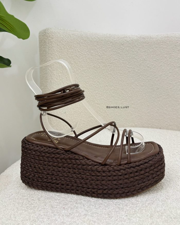 plataforma lust shoes amélia marrom café 105090 plataforma lust shoes amélia marrom café 105090