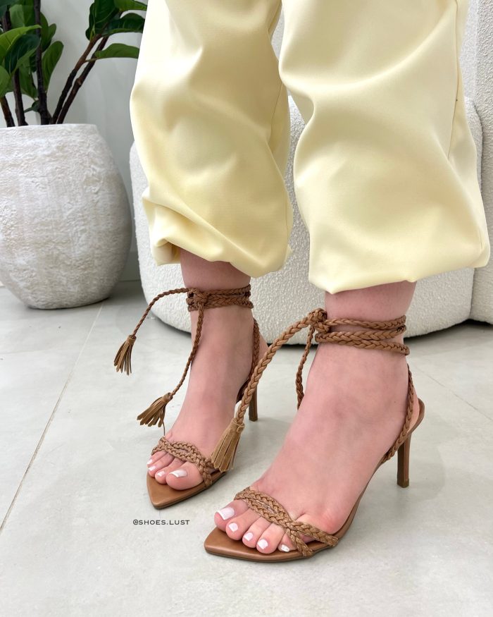 sandália lust shoes thayla marrom 