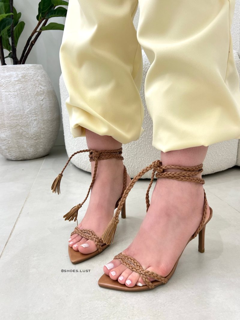 sandália lust shoes thayla marrom