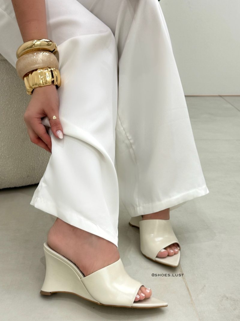 tamanco lust shoes mila off white 119881