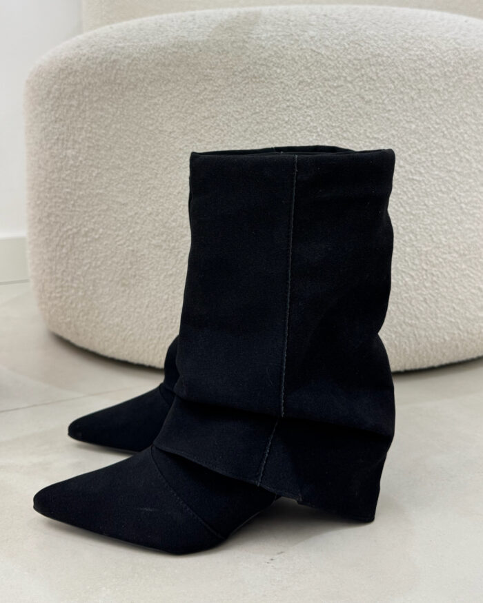 bota lust shoes lisandra camurça black 