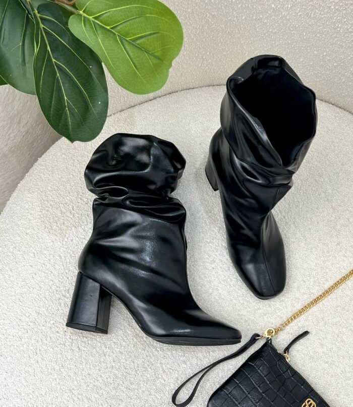 bota lust shoes natália black 126906 bota lust shoes natália black 126906